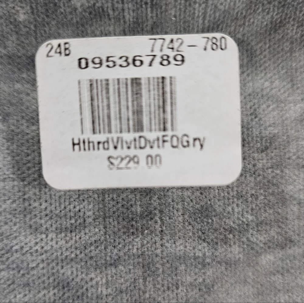 Pottery Barn Hudson Heathered Velvet Duvet Cover. Full/ Queen NWT